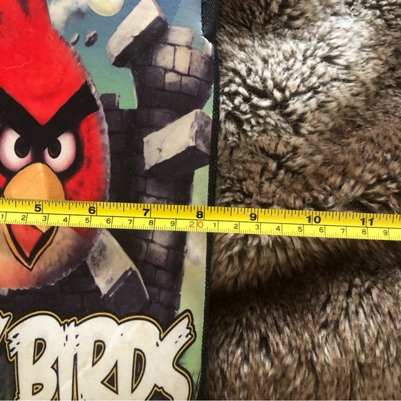 Angry Birds zippered bag . Imaging on both sides and includes wrist strap - Picture 5 of 6